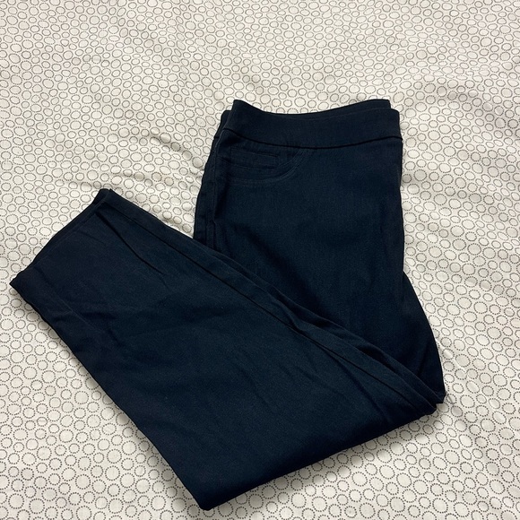 Navy dress pants 3/4 length - Picture 1 of 4